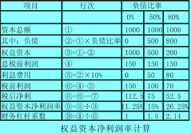 權(quán)益資本凈利潤(rùn)率